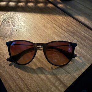 Ray-Ban Black Frame Brown Lens Sunglasses